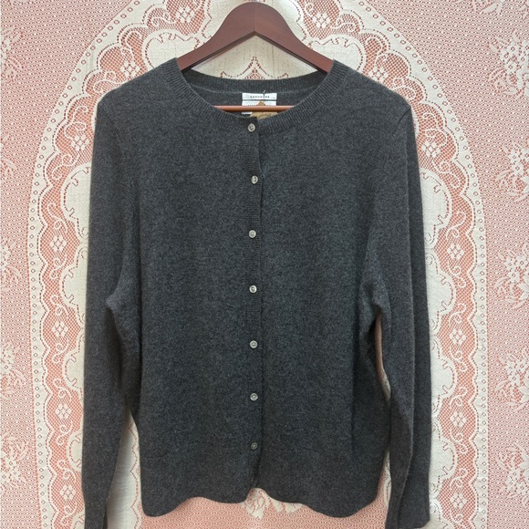 Hudson Jeans Dark Gray Women's Cardigan - Picture 2 of 7